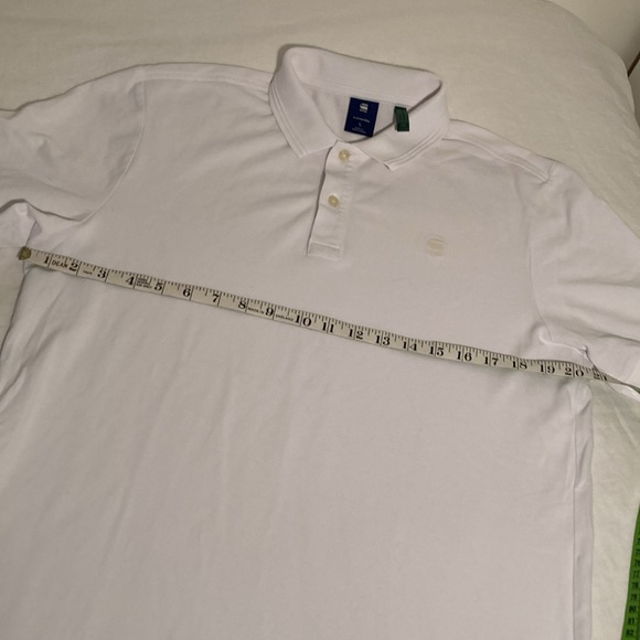 G-Star raw Dundalk slim polo white L - Picture 6 of 15